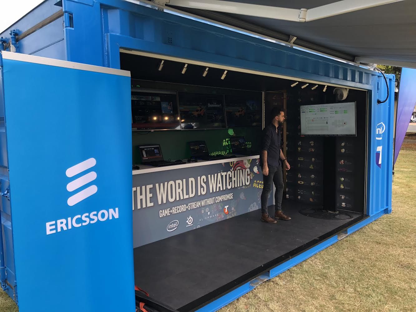 Telstra Intel 5G Internet Booth